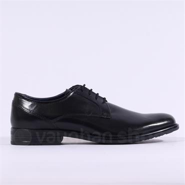 Dubarry Men Darrell Laced Dress Shoe - Black Leather